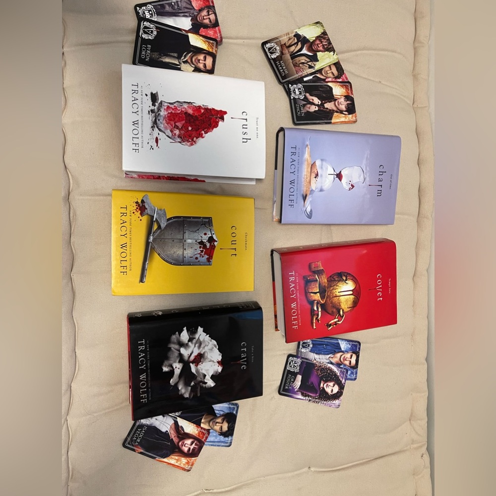 Signed Tracy Wolff Crave Series Set New